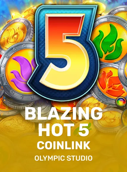 Blazing Hot 5 CoinLink game tile